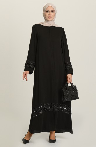 Black Abaya 4700-01