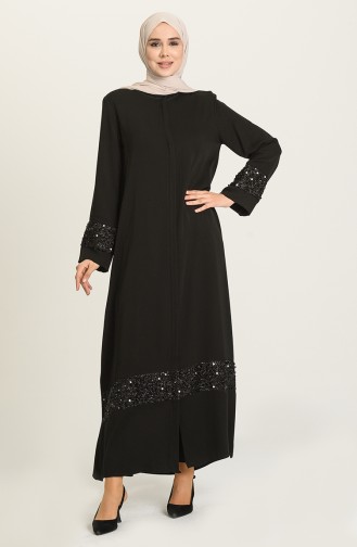 Black Abaya 4700-01