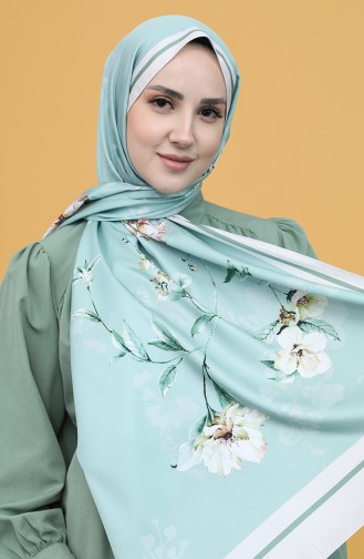 Mint green Sjaal 2038-06