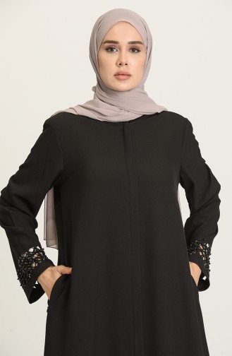 Black Abaya 4500-01