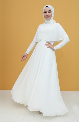 Gems Hijab Evening Dress 0027-01