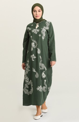 Robe Hijab Khaki 0444-04