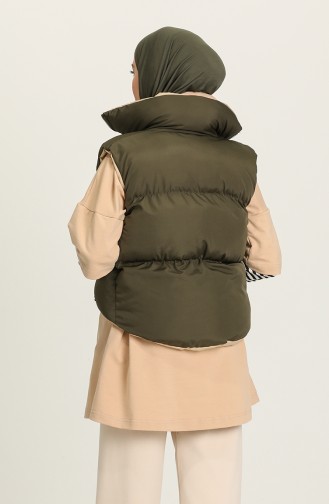 Gilet Sans Manches Khaki 10001-02