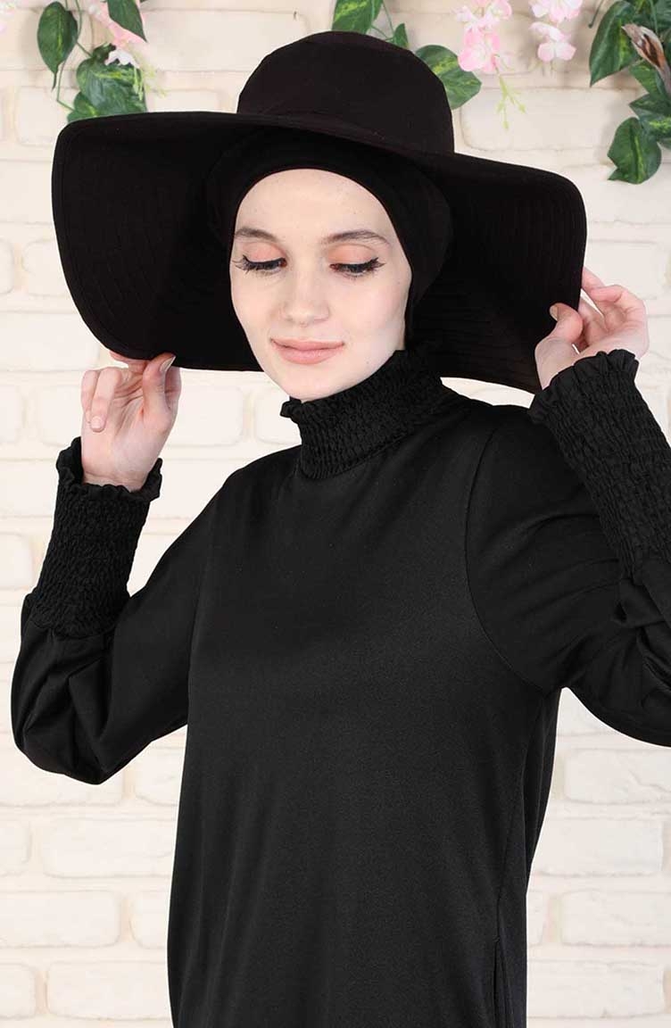 Boneli Şapka SP001-05 Siyah
