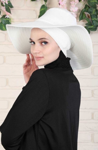 Boneli Şapka SP001-07 Krem
