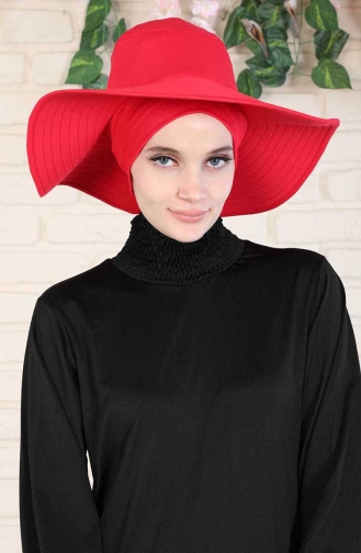 Boneli Şapka SP001-09 Kırmızı