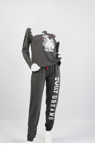 Anthracite Pyjama 1050980000.ANTRASIT