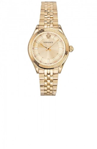 Golden Wrist Watch 00720