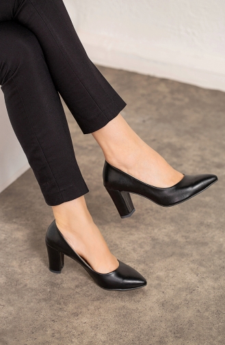 Black High-Heel Shoes 202001OZ02-01