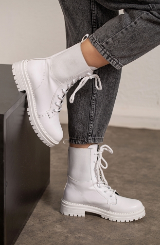 White Boots-booties 878BN01-01