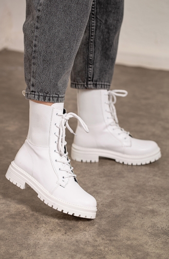 White Boots-booties 878BN01-01