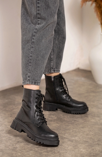 Black Boots-booties 878BN01-03