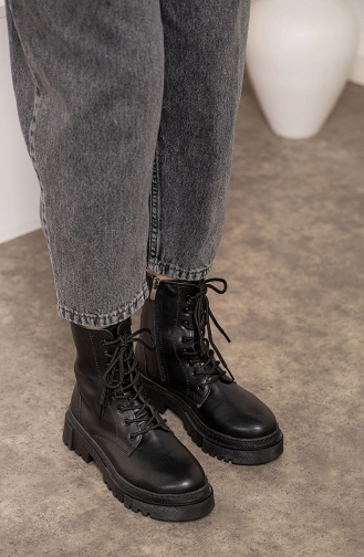 Black Boots-booties 878BN01-03