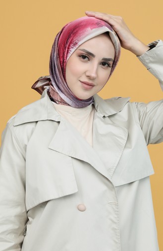 Lila Kopftuch 90815-10