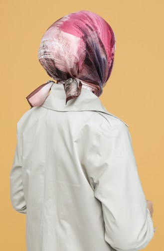 Lila Kopftuch 90815-10