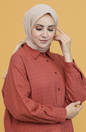 Baval Düz Eşarp 2223BVL-09 Bronz Renk