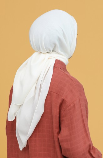 Cream Scarf 2223BVL-12