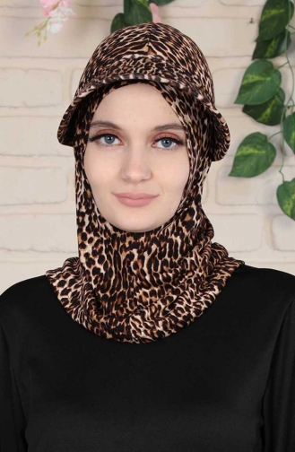 Brown Casual Scarf 0055D-08