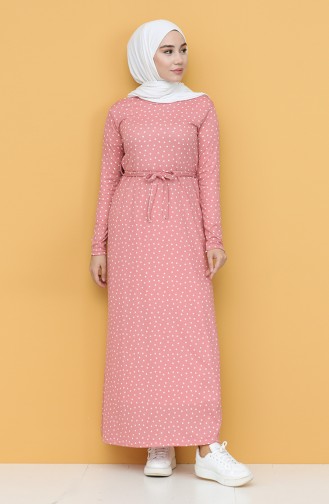 Pink İslamitische Jurk 1053-03