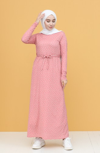 Pink İslamitische Jurk 1053-03