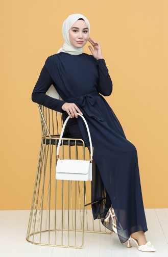 Navy Blue Overall 8332-01