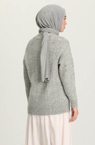 Light Gray Cardigans 1502-08