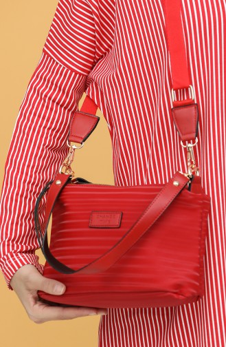Red Shoulder Bag 3618A-40