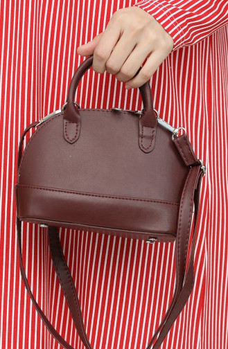 Claret red Shoulder Bag 4117A-17