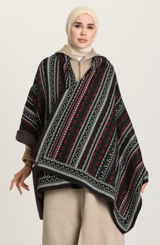 Ponchos Vert emeraude 4374-05