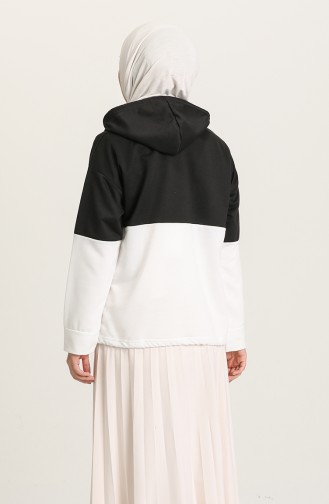 Sweatshirt Noir 1062-01