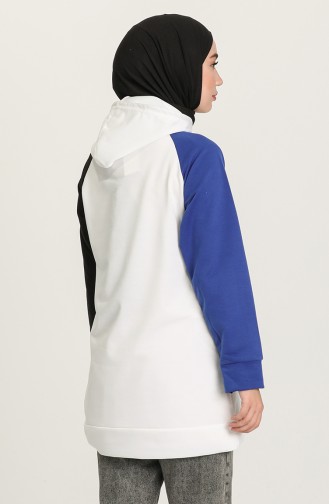 White Sweatshirt 1063-04