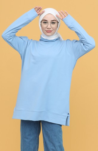Sweatshirt Bleu 4136-01