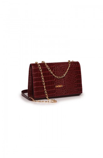 Claret Red Shoulder Bags 05-10