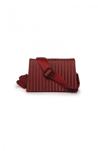 Claret red Shoulder Bag 261Z-05