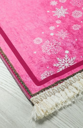 Desenli Çocuk Seccade 0071-01 Pembe