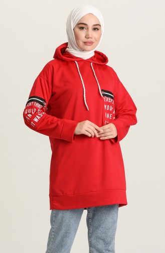 Claret red Sweatshirt 1061-03