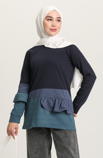 Navy Blue Sweatshirt 3325-02