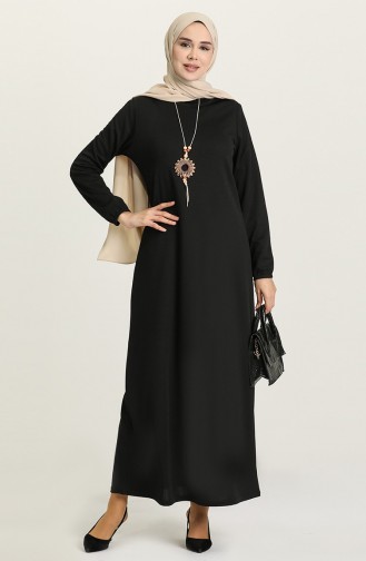 Black İslamitische Jurk 8989-01