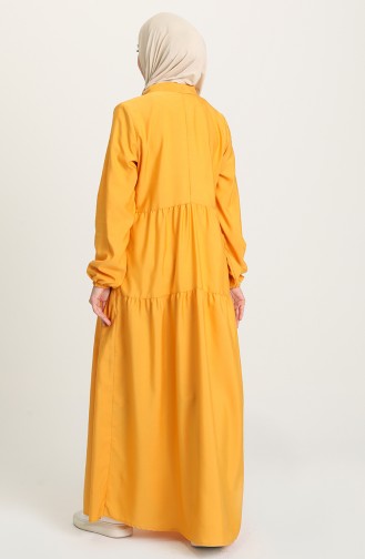 فستان أصفر خردل 1680-14