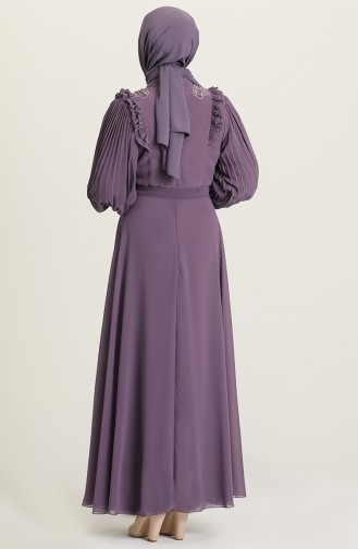 Violet Hijab Dress 14757-01