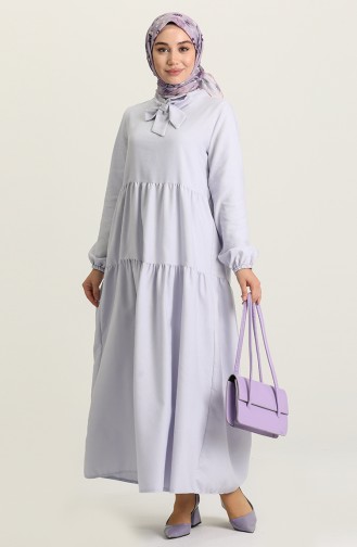 Lilac İslamitische Jurk 1681-02