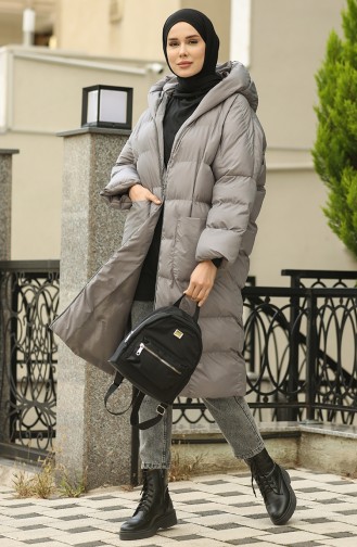 Gray Winter Coat 7001-06