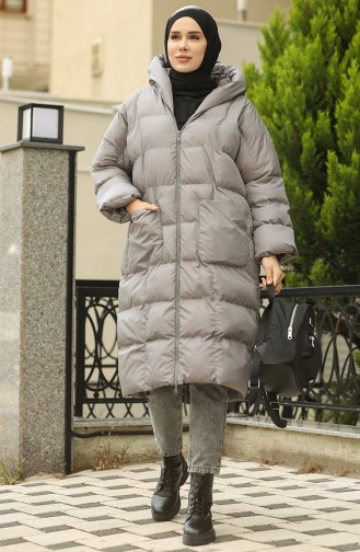 Gray Winter Coat 7001-06