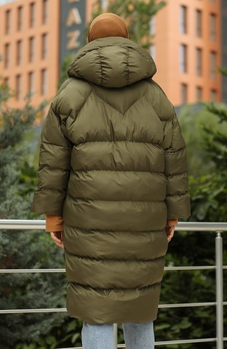 Khaki Winter Coat 7001-02