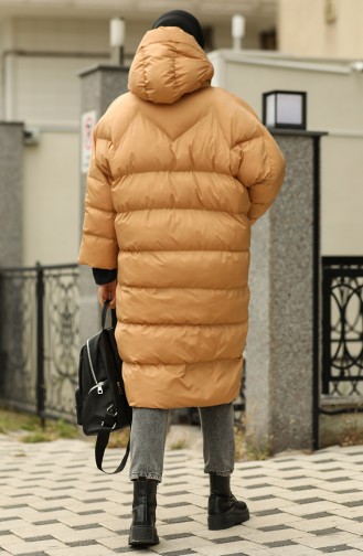 Camel Winter Coat 7001-04