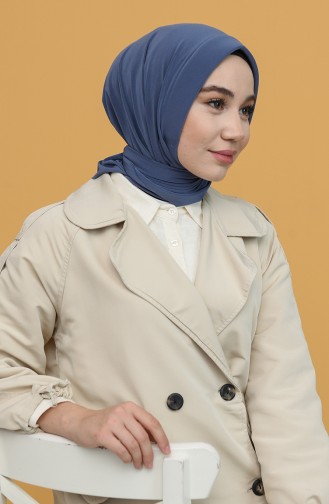 Tak Çık Pratik Eşarp 1157-18 Kot Mavi