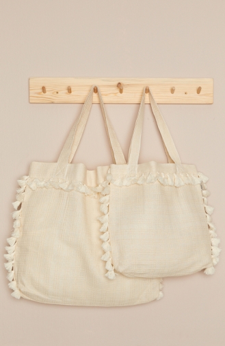 Cream Shoulder Bag 06L-02