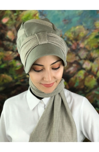 Turban Pret-a-Porter Vert pistache clair 01412-01