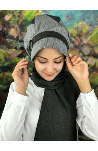 Turban Pret-a-Porter Fumé 01425-01