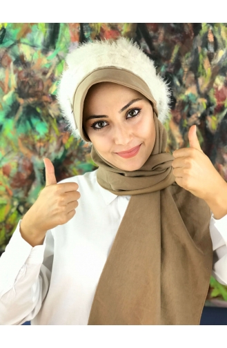 Light Brown Ready to Wear Turban 01408-01